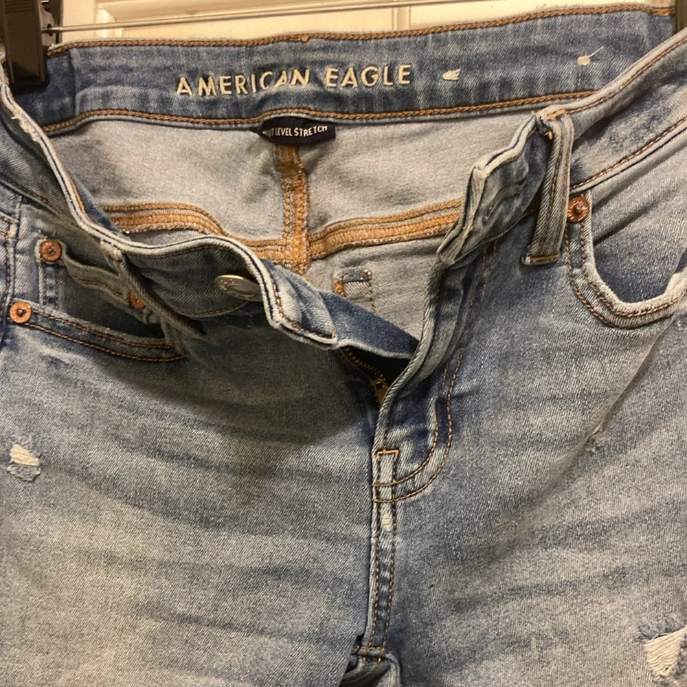 American Eagle OUTFITTERS NE(X)T Level Stretch Jegging, size 4 regular - Picture 3 of 9